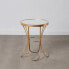 Side table 48 x 48 x 62 cm Crystal Golden Metal