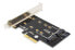Фото #3 товара DIGITUS M.2 NGFF / NVMe SSD PCI Express 3.0 (x4) Add-On Card