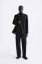 Фото #2 товара Пиджак из шерстяной смеси ZARA Blazer Wool Blend Suit