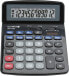 Olympia 2504 - Desktop - Financial - 12 digits - Battery/Solar - Black - Blue - Grey