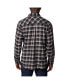 Фото #3 товара Men's Black Purdue Boilermakers Flare Gun Flannel Long Sleeve Shirt