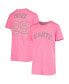 Фото #1 товара Big Girls Buster Posey Pink San Francisco Giants Name and Number Team T-shirt