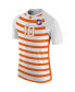ფოტო #3 პროდუქტის Men's Number 10 White Clemson Tigers Soccer Jersey