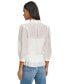 Women's Ruffled 3/4-Sleeve Blouse