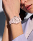 ფოტო #4 პროდუქტის Women's Sport Luxe Ceramic Bracelet Watch 36mm