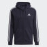 Фото #1 товара Худи Adidas Essentials Fleece 3-Stripes Full-Zip