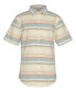 Фото #1 товара Big Boys Ravine Stripe Short Sleeve Woven Shirt