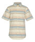 Big Boys Ravine Stripe Short Sleeve Woven Shirt