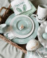 Фото #3 товара by Laura Johnson Speckled Rabbit Round Platter Sage