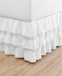 Фото #2 товара Solid Microfiber Ruffled Bedskirt, Twin