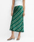 ფოტო #1 პროდუქტის Women's Printed Midi Skirt