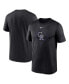 Фото #1 товара Men's Black Colorado Rockies Legend Icon Performance T-shirt