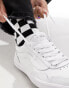 Vans Cruze leather trainers in white Коричневый, 47 - фото #4