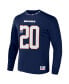 ფოტო #3 პროდუქტის Men's NFL X Staple Navy Chicago Bears Core Long Sleeve Jersey Style T-shirt
