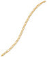 ფოტო #3 პროდუქტის Cuban Link Chain Bracelet (5mm) in 10k Gold