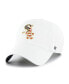 ფოტო #2 პროდუქტის Men's White Chicago White Sox Homeland Clean Up Adjustable Hat