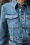 Фото #2 товара Платье джинсовое средней длины от ZARA Z1975