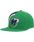 Фото #1 товара Men's Green Dallas Mavericks Hardwood Classics Retroline Snapback Hat