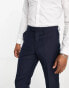 French Connection slim fit dinner suit trousers in navy