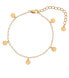 Charming gilded bracelet with Jac Jossa Soul DL639 diamond clear, gold - фото #1