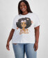 ფოტო #1 პროდუქტის Trendy Plus Size Barbie Graphic T-Shirt