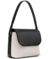 Фото #3 товара Millie Small Convertible Shoulder Bag with Striped Crossbody Strap