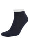 Erkek 3lü Pamuklu Patik Çorap T7196azns