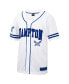 Фото #2 товара Men's White Hampton Pirates Free Spirited Mesh Button-Up Baseball Jersey