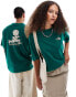 Фото #1 товара The North Face Flower backprint oversized t-shirt in dark green exclusive to ASOS