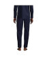 ფოტო #2 პროდუქტის Men's Tall Poplin Pajama Pants