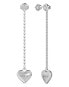 Long steel earrings Falling In Love JUBE02235JWRHT/U