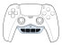 Bigben Interactive NACON PS5 Audio-Adapter - PlayStation 5 - Adapter - Black - White - Bluetooth - Microsoft - 10 h
