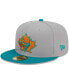 Фото #3 товара Men's Gray, Teal Toronto Blue Jays 59FIFTY Fitted Hat