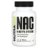 Фото #1 товара NutraBio, NAC N-ацетилцистеин, 600 мг, 90 растительных капсул