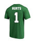 Фото #3 товара Men's Jalen Hurts Kelly Green Philadelphia Eagles Big and Tall Throwback Player Name and Number T-shirt