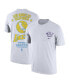 ფოტო #1 პროდუქტის Men's White Los Angeles Lakers 2021/22 City Edition Courtside Heavyweight Moments Story T-shirt