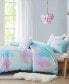 Фото #4 товара Cassiopeia Watercolor Tie Dye 3-Pc. Duvet Cover Set, Twin/Twin XL