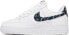 [DH4406-101] Womens Nike Air Force 1 Low '07 Essential (W) 'White Black Paisley'