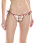 Фото #1 товара Monte & Lou Reversible Tie Side Bottom Women's