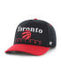 Men's Black, Red Toronto Raptors Super Hitch Adjustable Hat