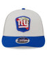 ფოტო #3 პროდუქტის Men's Stone, Royal New York Giants 2023 Salute To Service Low Profile 9FIFTY Snapback Hat