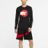 Фото #5 товара Nike 运动篮球套头长袖T恤 男款 黑色 / Худи Nike CV1035-010