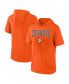 ფოტო #1 პროდუქტის Men's Orange Oklahoma State Cowboys Outline Lower Arch Hoodie T-shirt