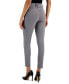 ფოტო #2 პროდუქტის Women's Seamed Side-Slit Skinny Jeans