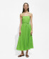 ფოტო #1 პროდუქტის Women's Bow Detail Pleated Dress