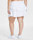 Фото #4 товара Plus Size Flounced Active Skort, Created for Macy's