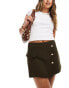 Фото #1 товара River Island tailored skort in khaki