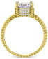 ფოტო #3 პროდუქტის Cubic Zirconia Solitaire Twist-Style Engagement Ring