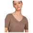 ფოტო #7 პროდუქტის VILA Sina short sleeve v neck T-shirt