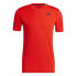 Фото #1 товара Футболка для футбола Adidas CLUB 3STR TEE Красный